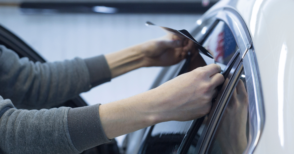 Pelicula de controle solar automotivos